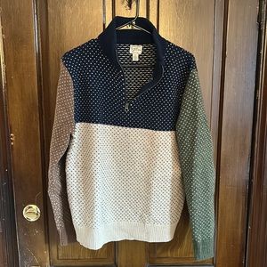 J. Crew Merino Wool Quarter-zip-L